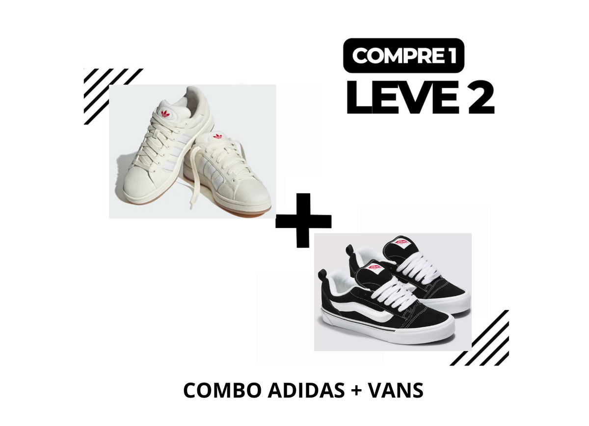 (COMPRE 1 LEVE 2) Tênis Adidas Campus + Vans Gratis